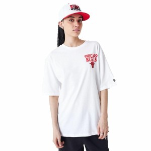 Men’s Short Sleeve T-Shirt New Era  SCRIPT OS TEE CHIBUL 60435518 White (S)