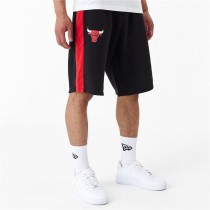 Herren-Sportshorts New Era NBA MESH PANEL OS SHORTS CHIBUL 60435477 Schwarz