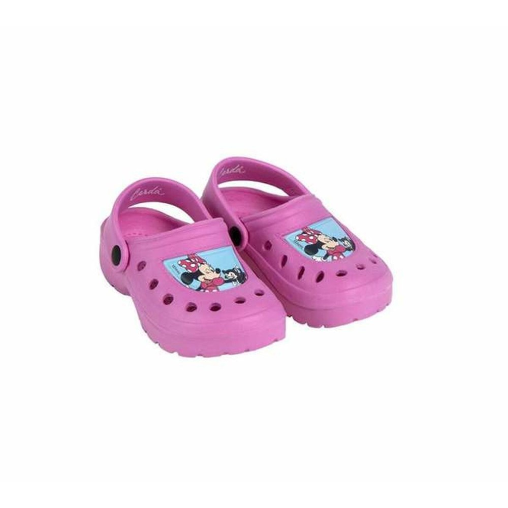 Strandclogs Minnie Mouse Dunkelrosa 26-27