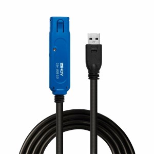 USB Cable LINDY 43229 15 m Black (1 Unit)