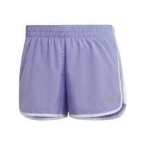 Short de Sport pour Femme Adidas Marathon 20 Lila Bleu