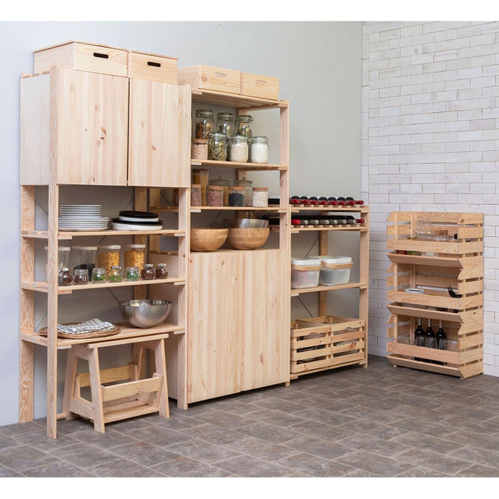 Step Stool Astigarraga Pine
