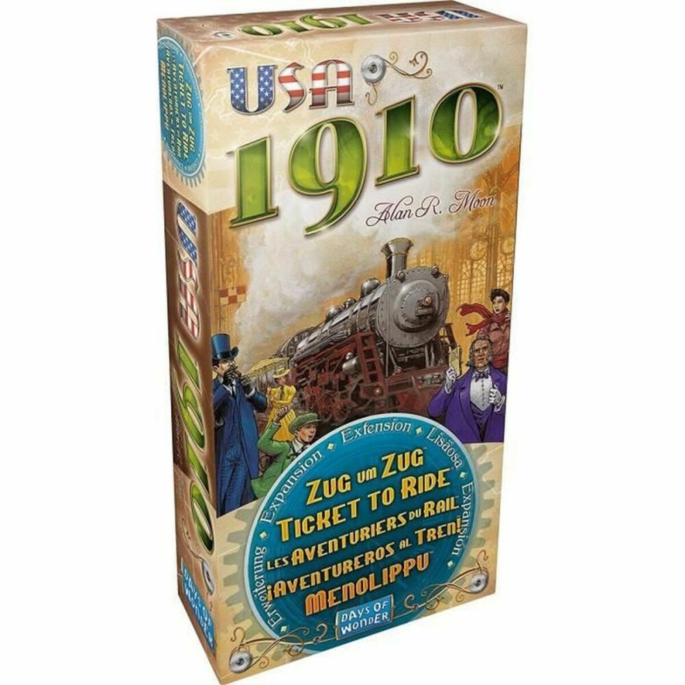 Jeu Memory Asmodee Ticket to Ride – USA 1910