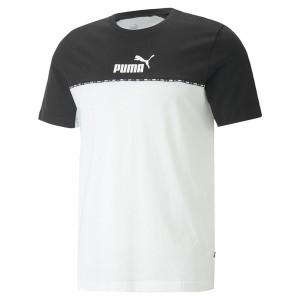 Men’s Short Sleeve T-Shirt Puma Ess Block X