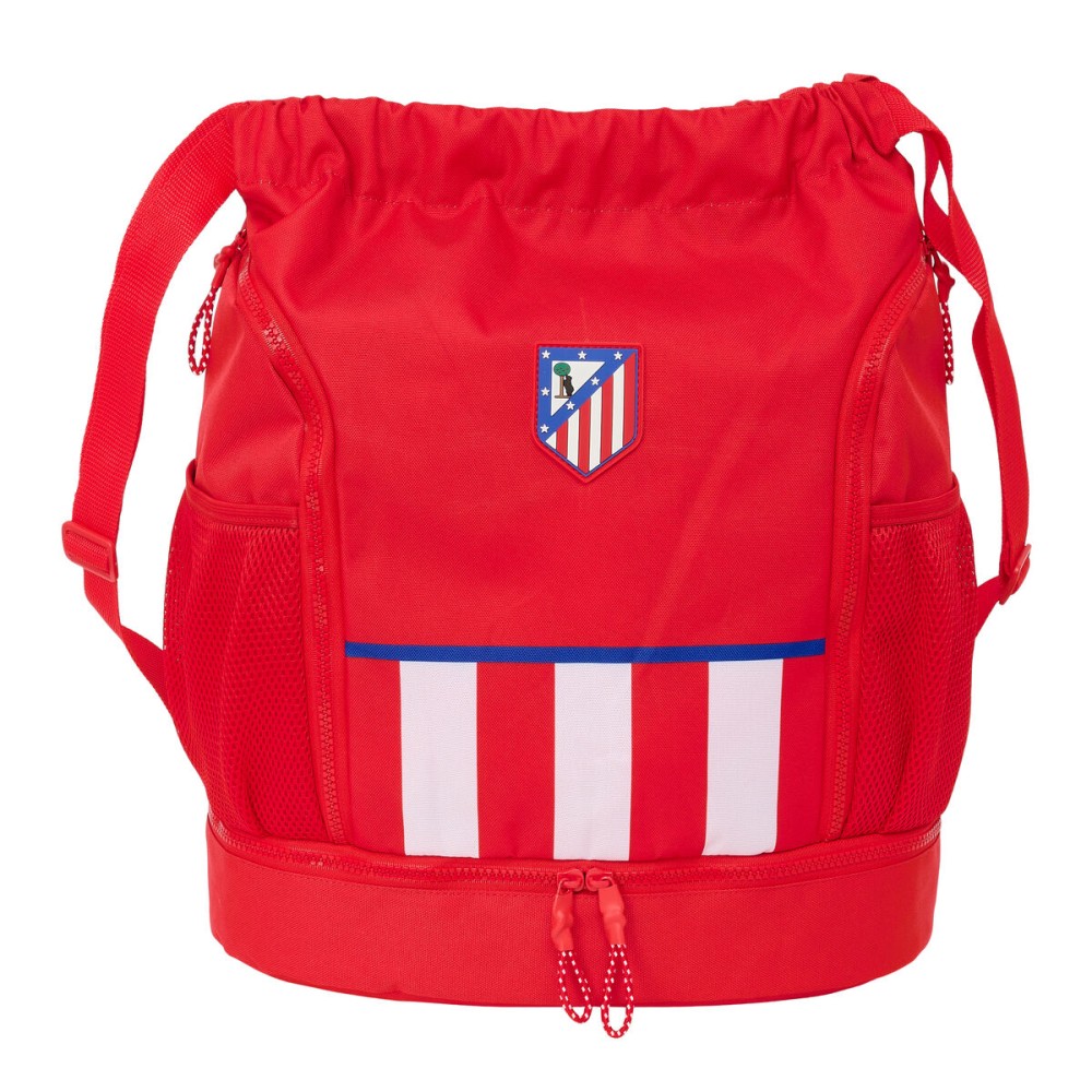 Rucksacktasche mit Bändern Atlético Madrid Rot 35 x 40 x 1 cm