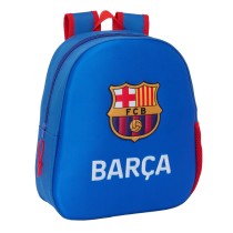 Schulrucksack F.C. Barcelona Marineblau 27 x 33 x 10 cm