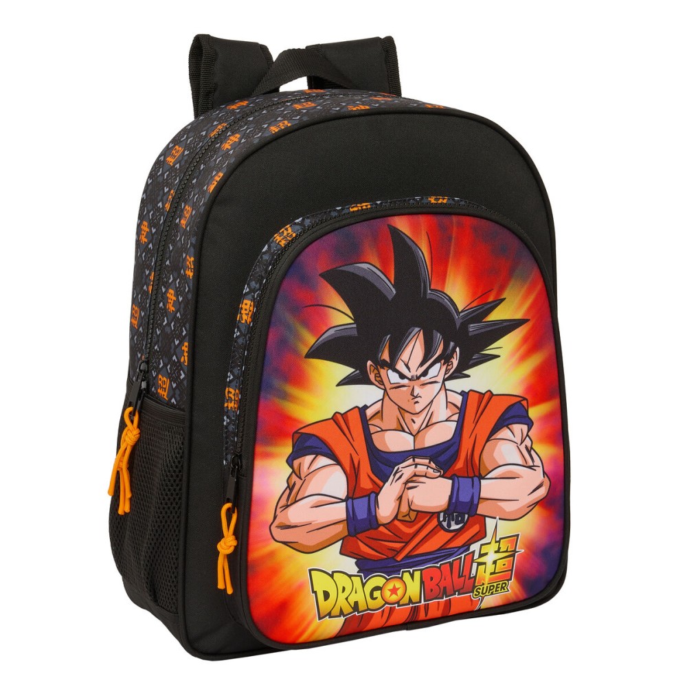 Cartable Dragon Ball Noir 32 x 38 x 12 cm