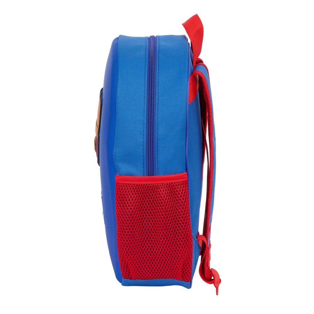 Cartable F.C. Barcelona Blue marine 27 x 33 x 10 cm