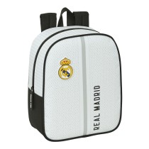 Kinderrucksack Real Madrid C.F. 24/25 Weiß Grau 22 x 27 x 10 cm