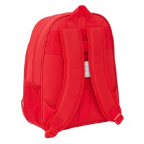 Schulrucksack Atlético Madrid Rot 27 x 33 x 10 cm