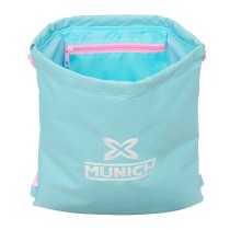 Rucksacktasche mit Bändern Munich Heaven Himmelsblau 35 x 40 x 1 cm