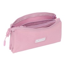 Triple Carry-all Munich Basic Pink 22 x 12 x 3 cm