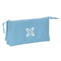 Dreifaches Mehrzweck-Etui Munich Basic Blau 22 x 12 x 3 cm