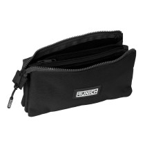 Dreifaches Mehrzweck-Etui Munich Negro Schwarz 22 x 12 x 3 cm