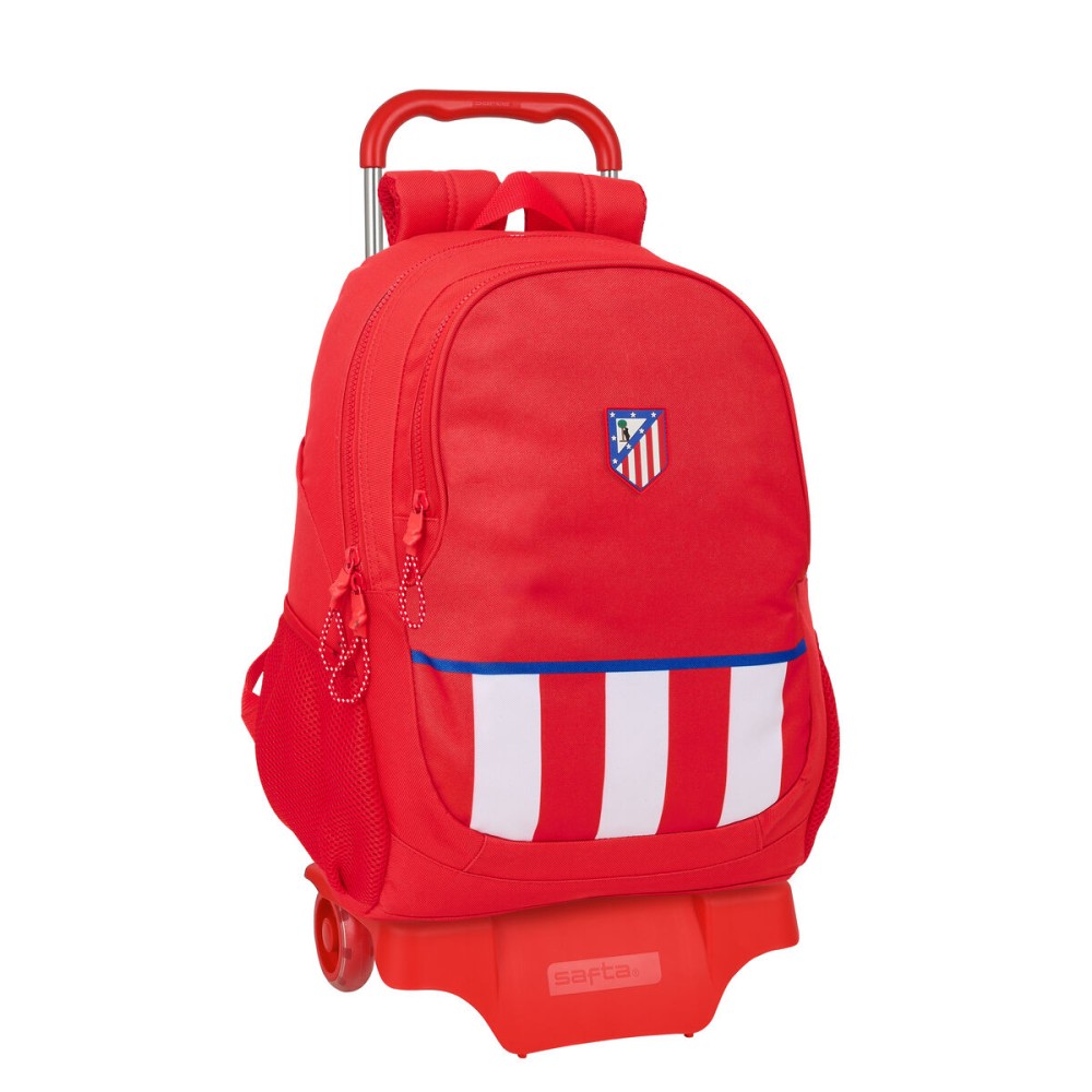 Cartable à roulettes Atlético Madrid Rouge 32 x 44 x 16 cm