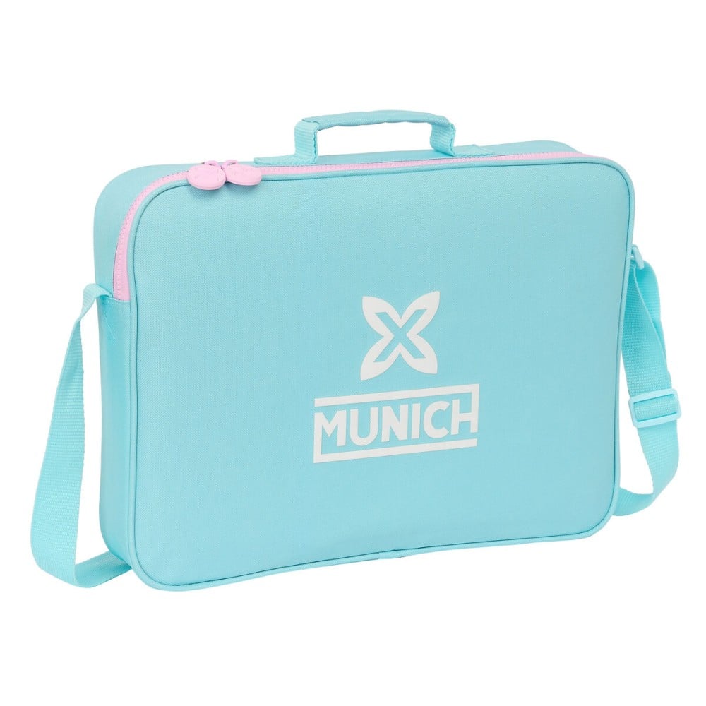 Schultasche Munich Heaven Himmelsblau 38 x 28 x 6 cm