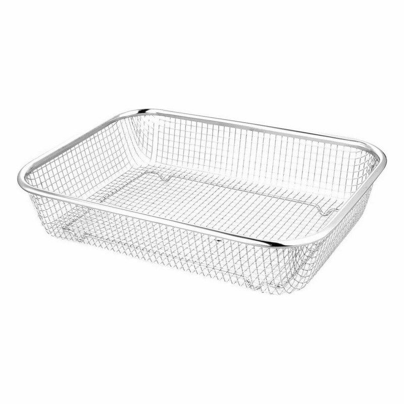 Drainer Quttin Steel 37 x 27 x 7,4 cm (18 Units)