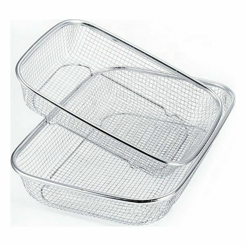 Drainer Quttin Steel 37 x 27 x 7,4 cm (18 Units)