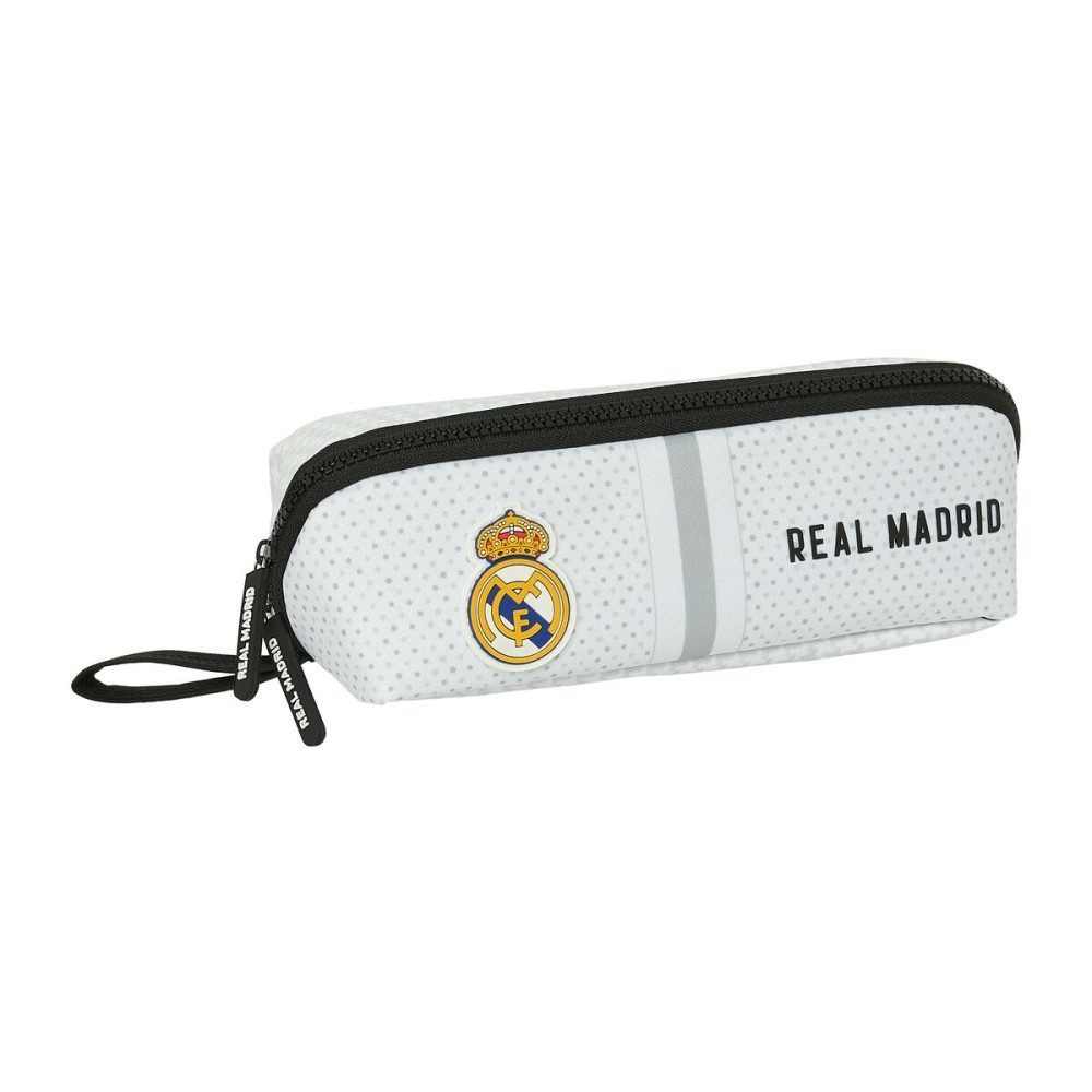 Holdall Real Madrid C.F. White Grey 20 x 8 x 8 cm