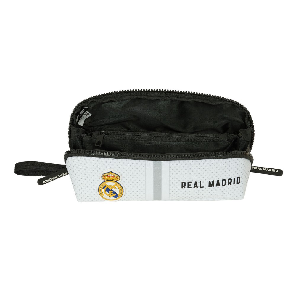 Holdall Real Madrid C.F. White Grey 20 x 8 x 8 cm