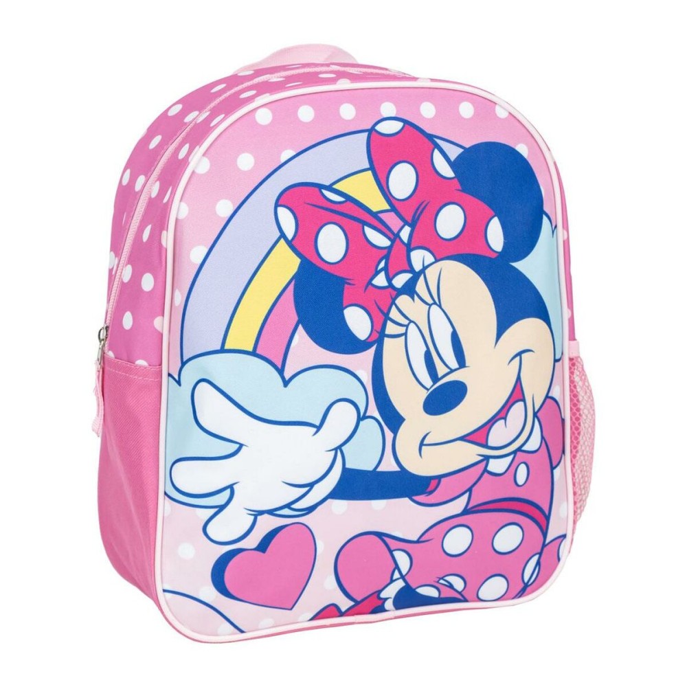 School Bag Minnie Mouse Pink 8 X 32 X 26 CM