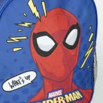 School Rucksack with Wheels Spider-Man Blue 10 x 30 x 25 cm