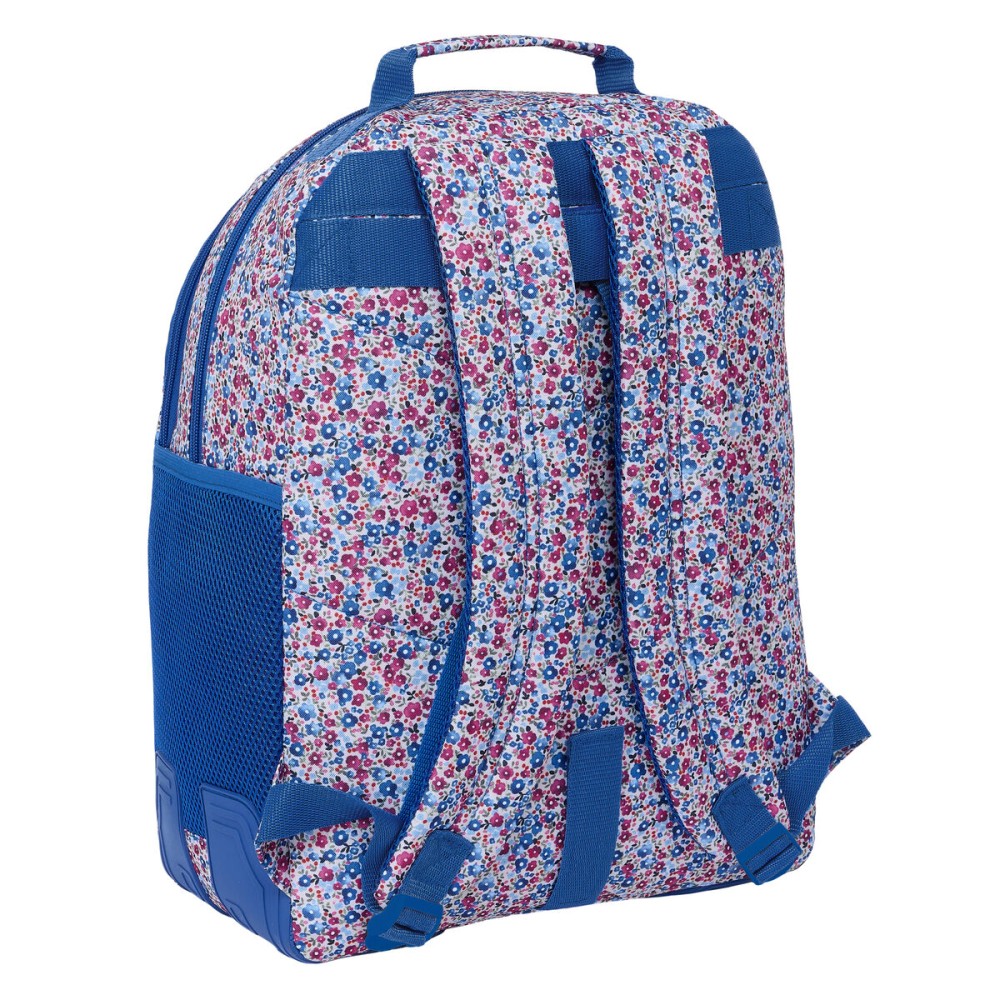 Cartable Nait Nait Flores coimbra azul Bleu 32 x 42 x 15 cm