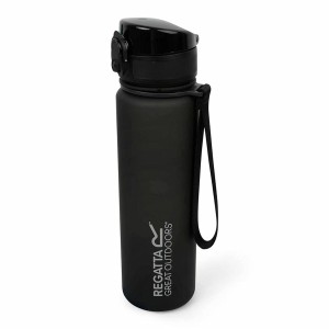 Water bottle Regatta Tritan Flip Black 0,6 L