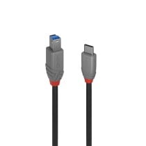 USB-C to USB B Cable LINDY 36666 1 m