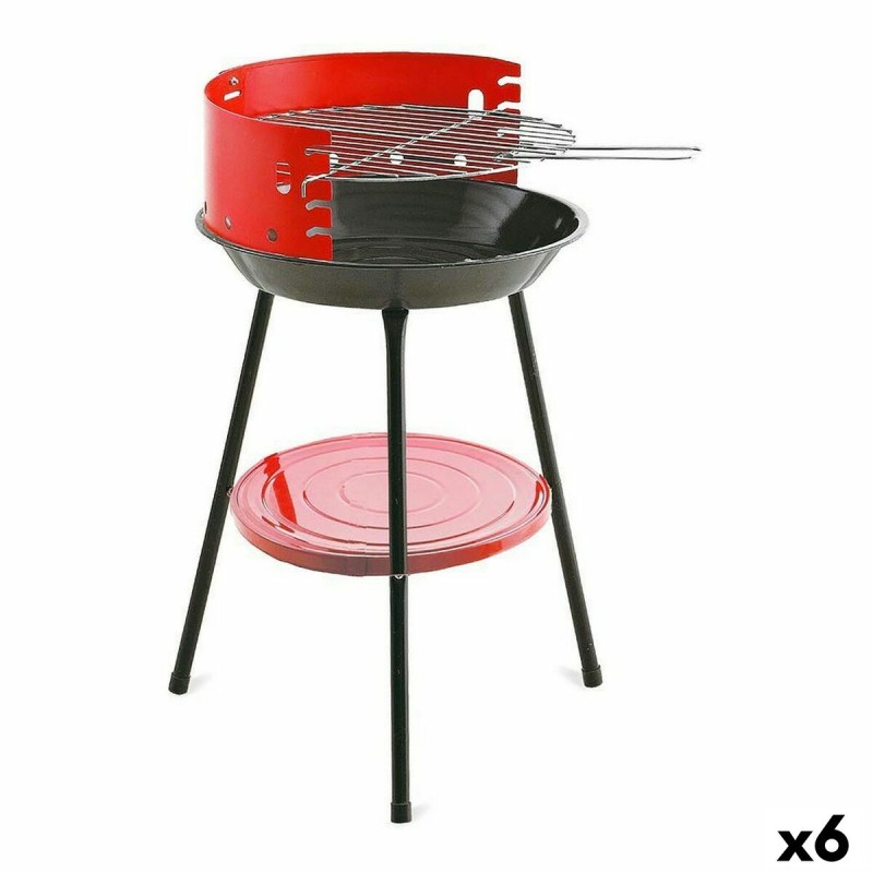 Grill Algon Rot Grill 36 x 36 x 55 cm