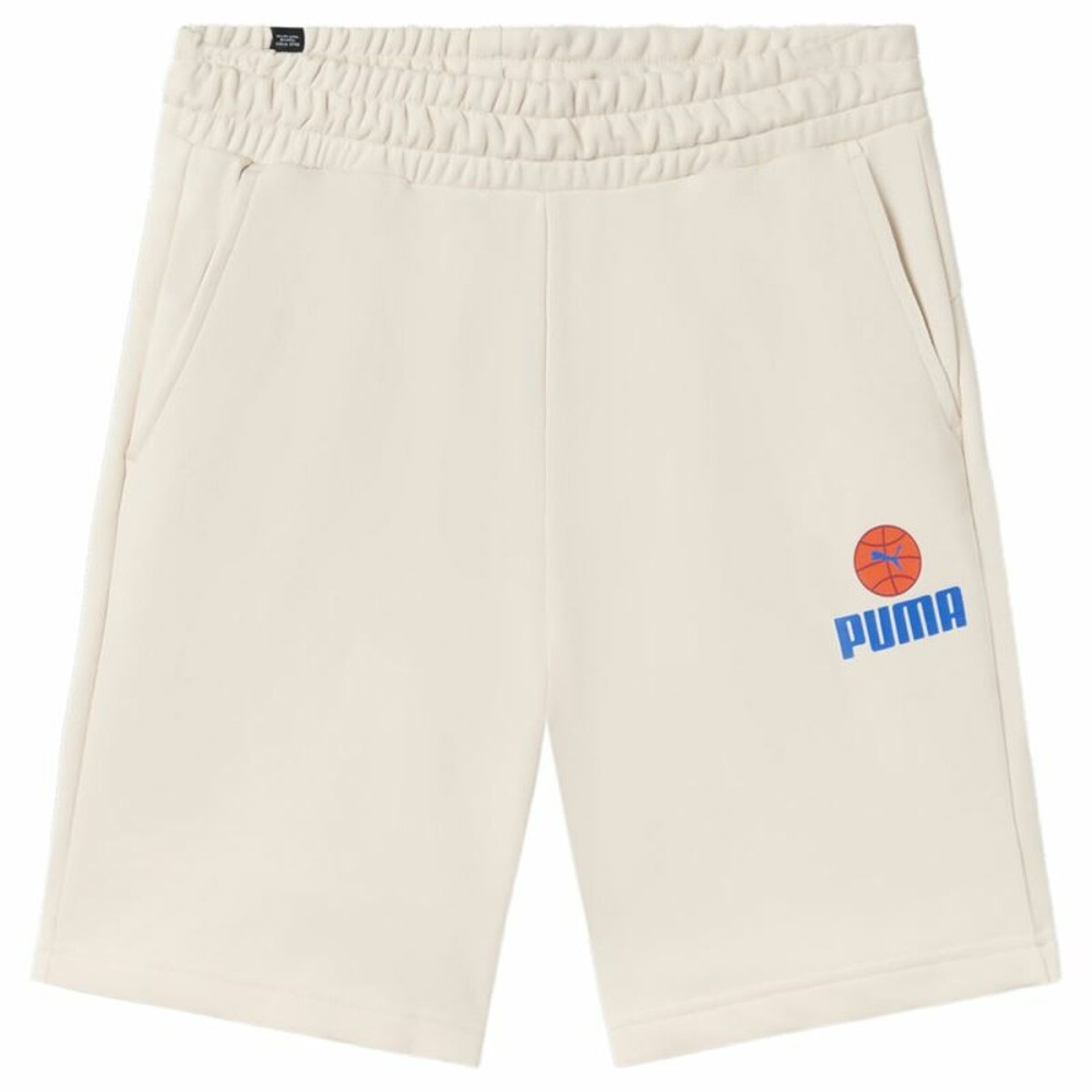 Short de Sport Puma Bppo-000746 Blank Ba Blanc