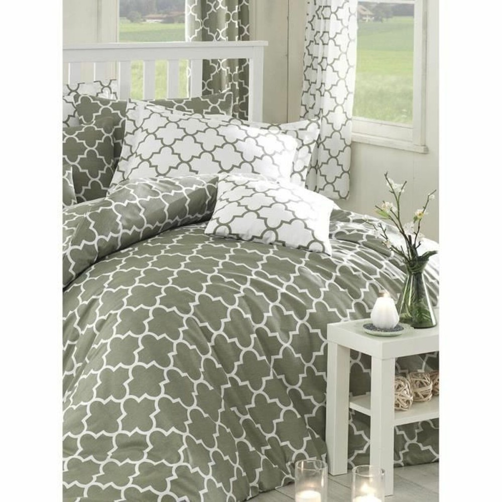 Parure de couette Gris
