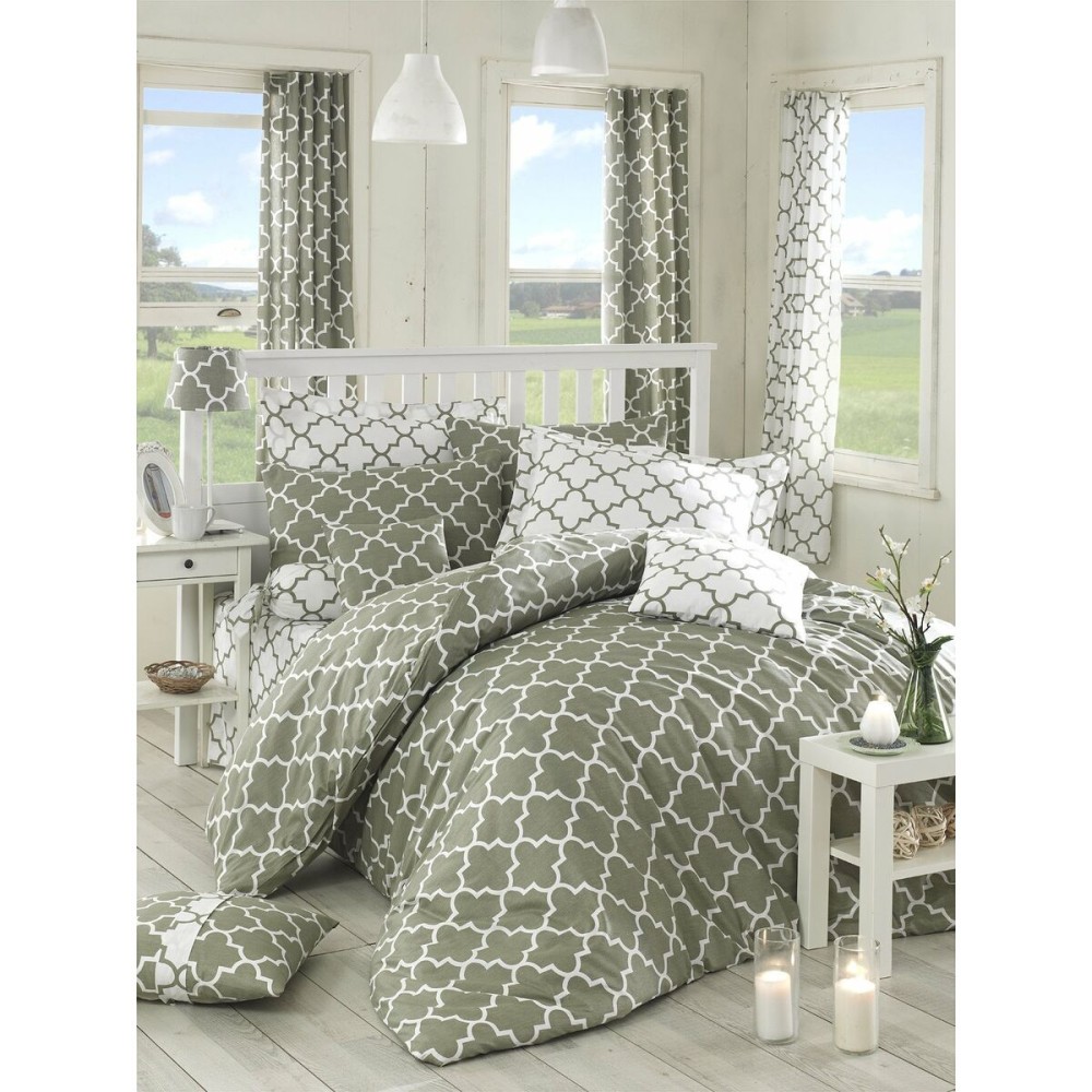 Parure de couette Gris