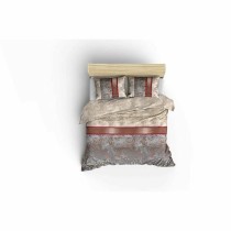 Parure de couette Gris Lit king size 3 Pièces