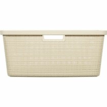 Panier à linge Curver Yute Blanc Plastique 45 L