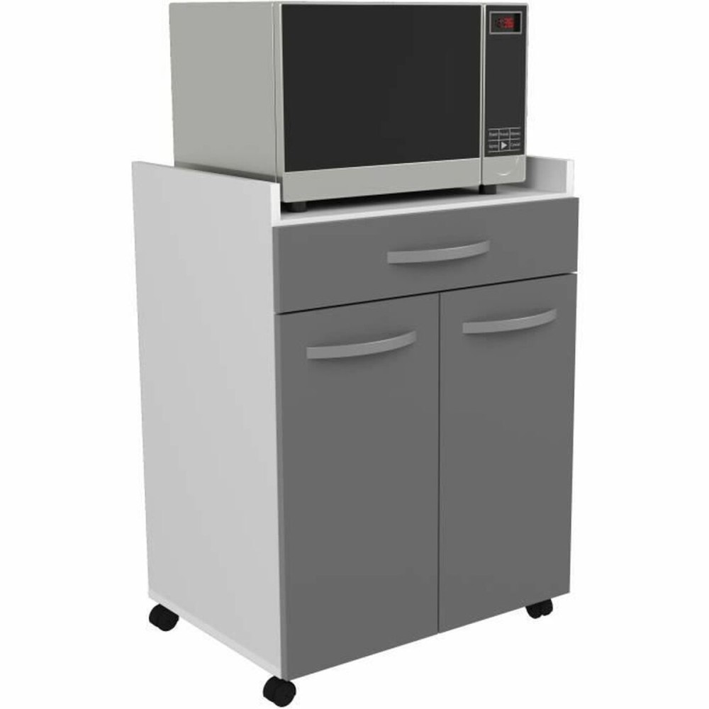 Meuble d'Appoint Oslo Gris 60 x 44 x 81 cm
