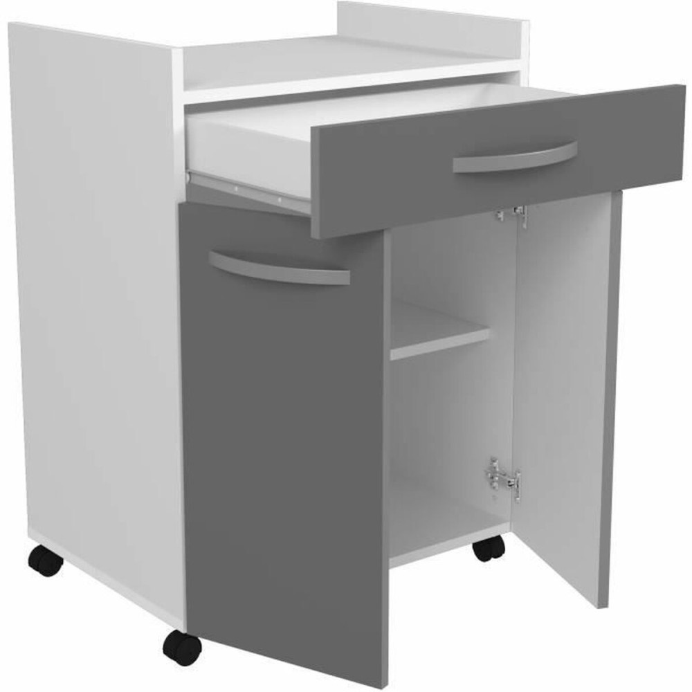 Meuble d'Appoint Oslo Gris 60 x 44 x 81 cm