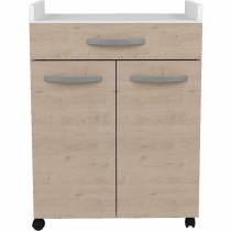 Meuble d'Appoint Oslo Blanc Chêne 60 x 44 x 81 cm