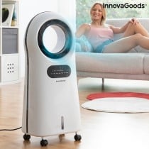 Climatiseur d'Évaporation Ioniseur Sans Lame avec LED InnovaGoods EVAREER (Reconditionné A)