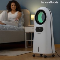 Climatiseur d'Évaporation Ioniseur Sans Lame avec LED InnovaGoods EVAREER (Reconditionné A)