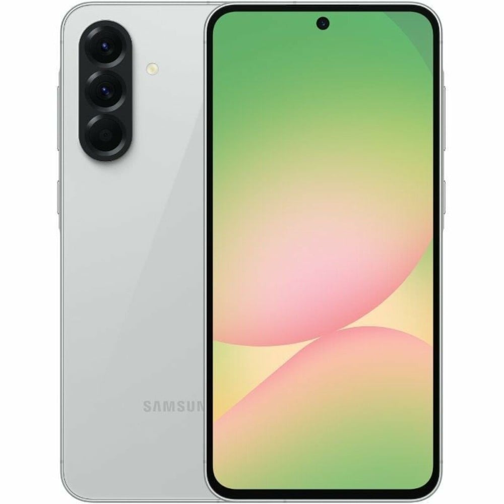 Smartphone Samsung Galaxy A56 Octa Core 8 GB RAM 128 GB Grau Silberfarben 6,7"