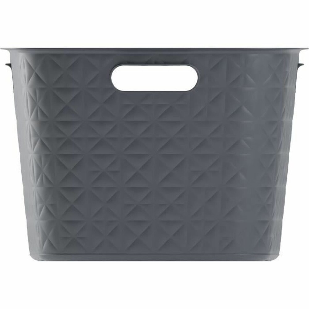 Wäschekorb Curver Softex Dunkelgrau Polypropylen Moderne 45 L