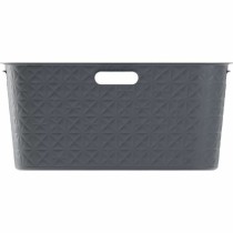 Wäschekorb Curver Softex Dunkelgrau Polypropylen Moderne 45 L