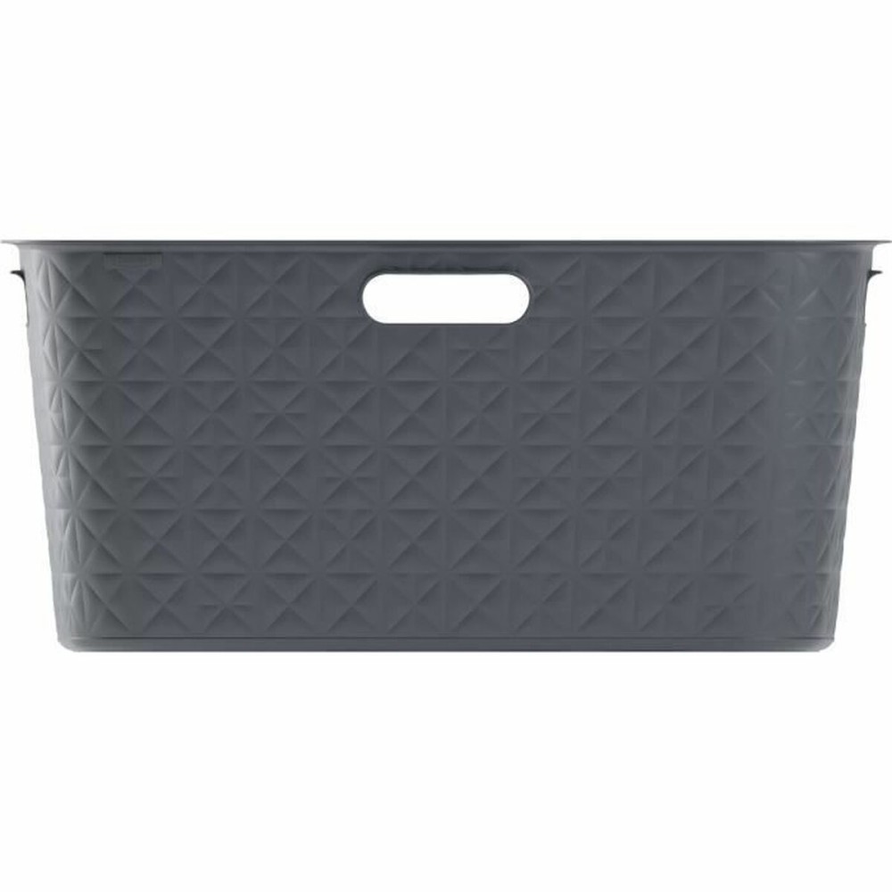 Wäschekorb Curver Softex Dunkelgrau Polypropylen Moderne 45 L
