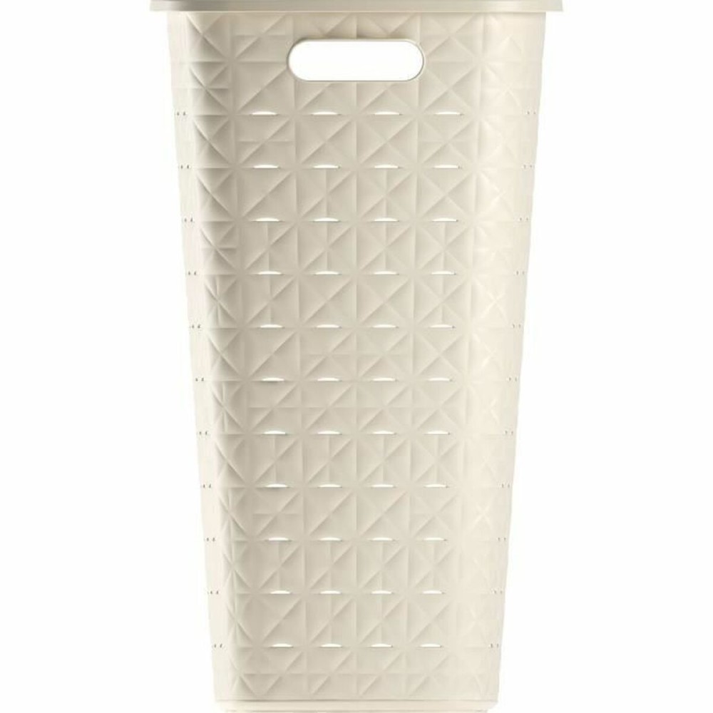 Wäschekorb Curver Softex Weiß Polypropylen 60 L 2 Stücke (2 Stück)