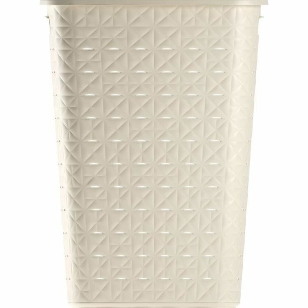 Wäschekorb Curver Softex Weiß Polypropylen 60 L 2 Stücke (2 Stück)