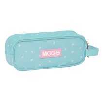 Double Carry-all Moos Butterflies Light Blue 21 x 8 x 6 cm