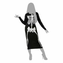 Costume for Adults Skeleton Lady Black