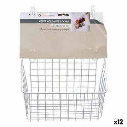 Panier Multi-usages Confortime Aluminium 7,5 x 12,5 x 24,5 cm (12 Unités)