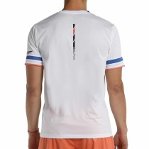 Herren Kurzarm-T-Shirt Bullpadel limar  Weiß